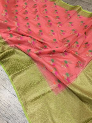 Banaras handloom organza silk sarees (11)