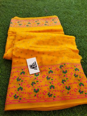 Banarasi soft pattu sarees with blouse (4)