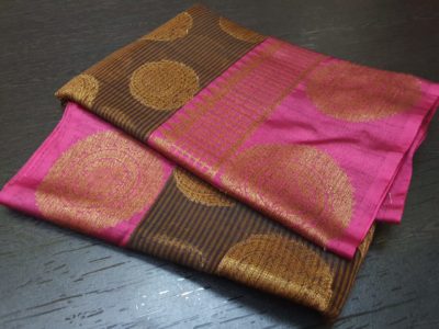 Chanderi antique weaving brocade sarees (3)