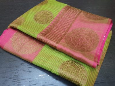 Chanderi antique weaving brocade sarees (7)