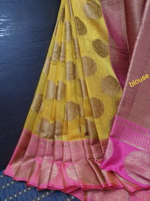 Chanderi antique weaving brocade sarees (8)