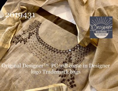 Designer banaras noil dress materials (2)