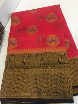 Designer fancy semi jute tussar sarees (10)