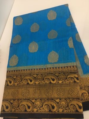 Designer fancy semi jute tussar sarees (14)