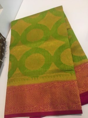 Designer fancy semi jute tussar sarees (3)