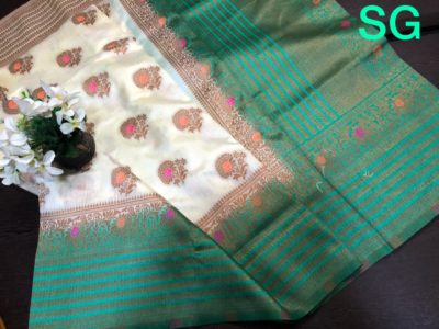 Exclusive semi banarasi kathan silk sarees (1)