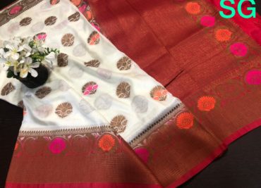 Exclusive semi banarasi kathan silk sarees (5)