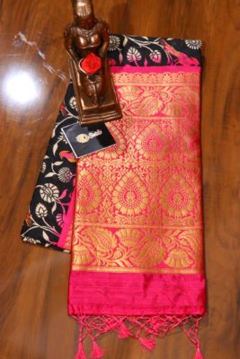 Kalamkari jute sarees with antique borders (4)