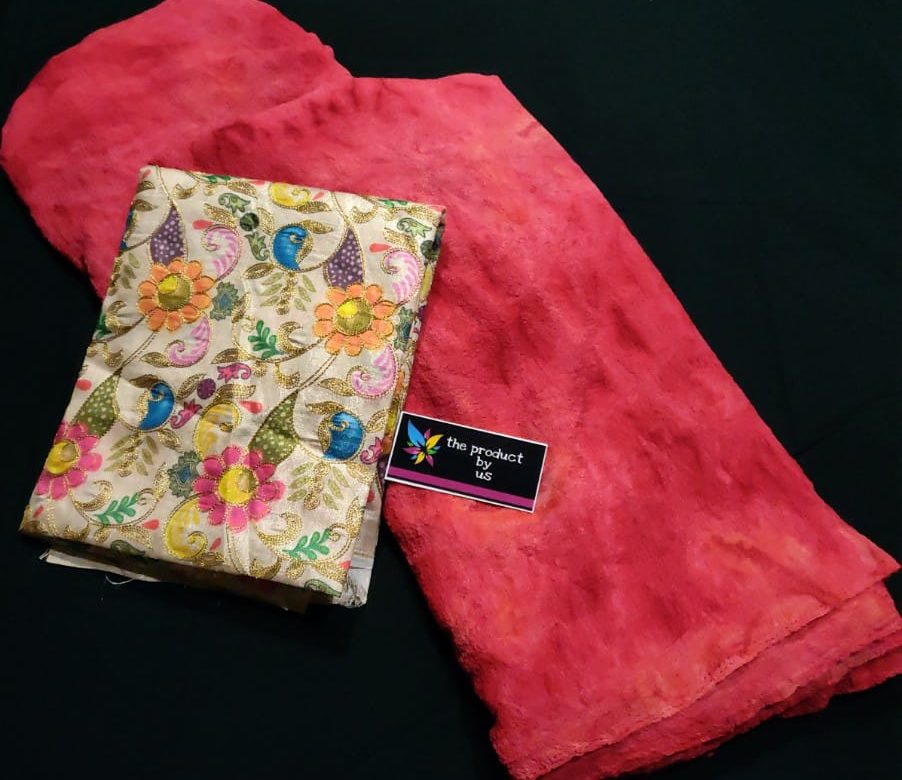 Latest new fabric upasana silk sarees with blouse (2)
