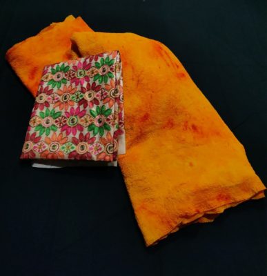 Latest new fabric upasana silk sarees with blouse (3)