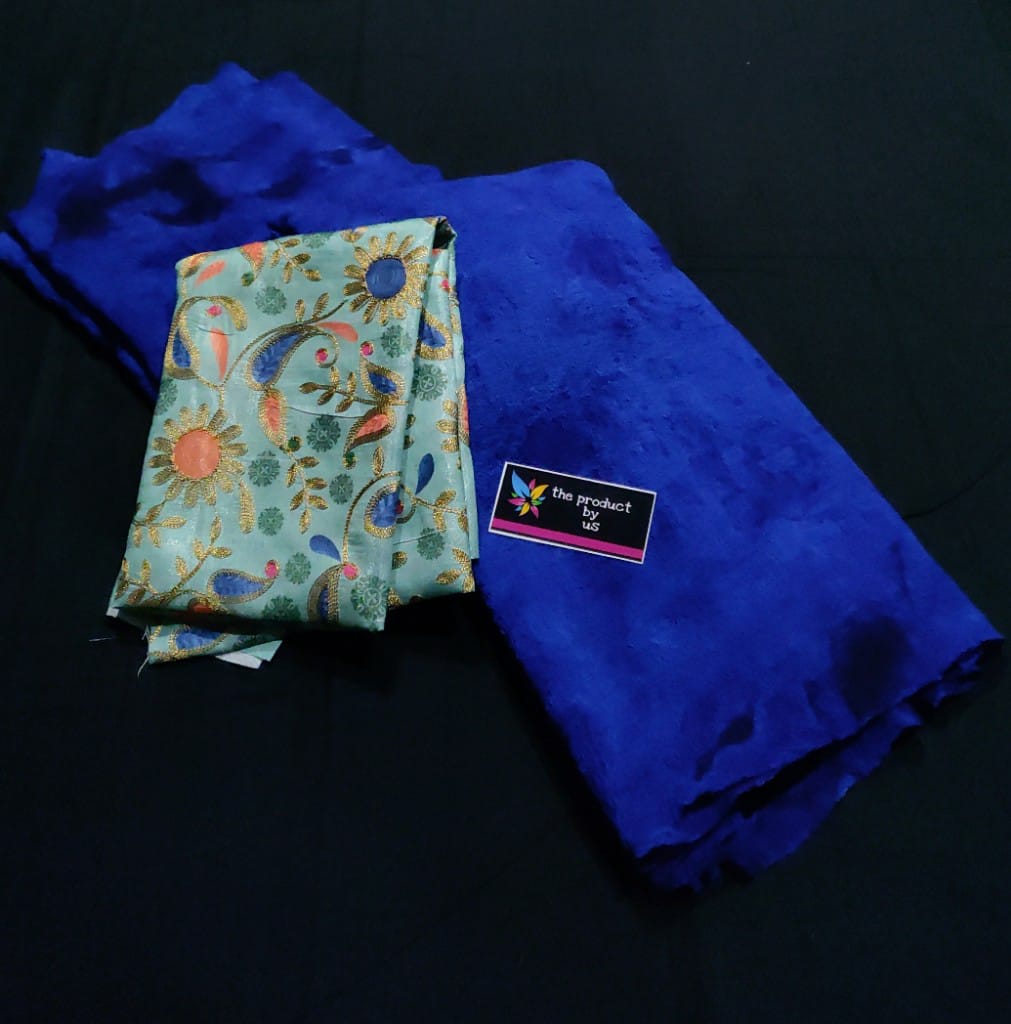 Latest new fabric upasana silk sarees with blouse | siri designers