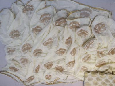 Latest pure chiffon with panwari work sarees (10)