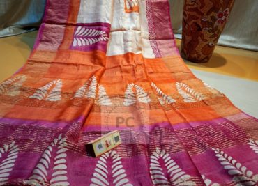 Latest pure ghicha tussar sarees (7)