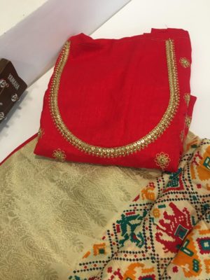 Latest pure patola paithani sarees with blouse (12)