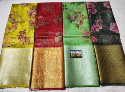 New arrivals of banaras handloom organza sarees (2)