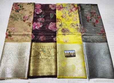 New arrivals of banaras handloom organza sarees (3)