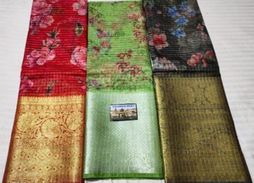 New arrivals of banaras handloom organza sarees (7)