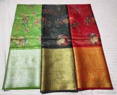 New arrivals of banaras handloom organza sarees (9)