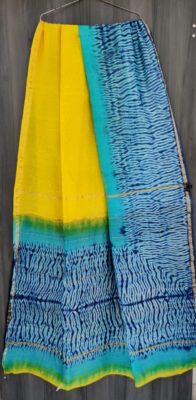 Pure new handblock printed chanderi silk sarees (10)