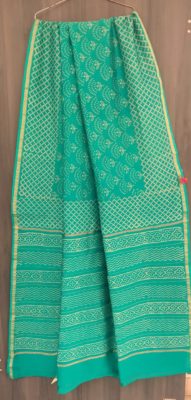 Pure new handblock printed chanderi silk sarees (11)