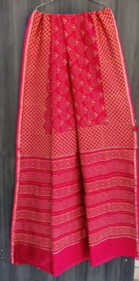 Pure new handblock printed chanderi silk sarees (12)
