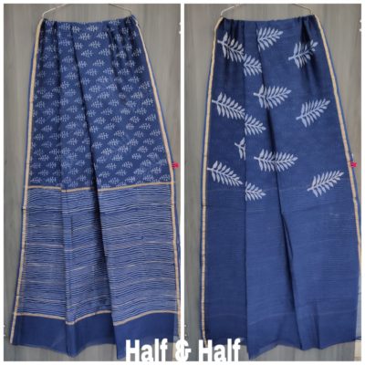Pure new handblock printed chanderi silk sarees (14)