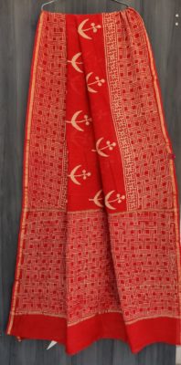 Pure new handblock printed chanderi silk sarees (19)