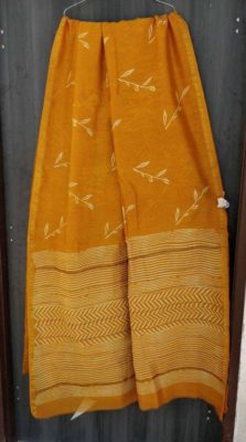 Pure new handblock printed chanderi silk sarees (39)