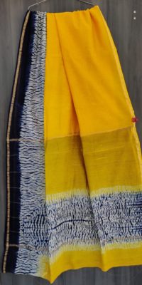 Pure new handblock printed chanderi silk sarees (41)