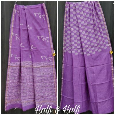 Pure new handblock printed chanderi silk sarees (6)