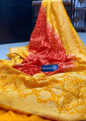 Stunning assam coton silk sarees with blouse. (5)