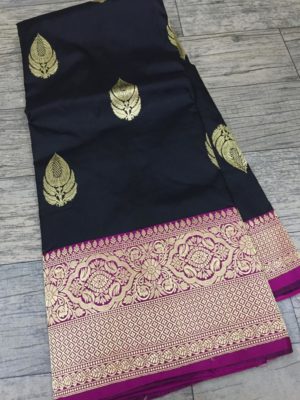 Banaras handloom katan silk sarees (1)