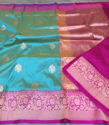 Banaras handloom katan silk sarees (5)