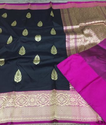 Banaras handloom katan silk sarees (9)