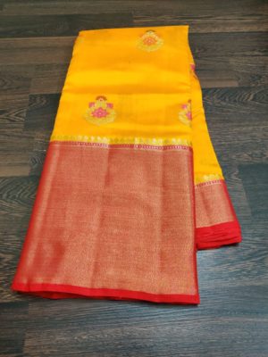 Banaras spun silk sarees with blouse (10)