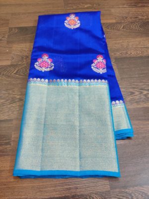 Banaras spun silk sarees with blouse (2)