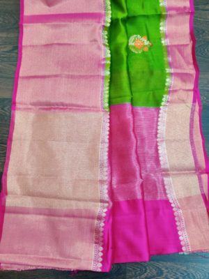 Banaras spun silk sarees with blouse (6)