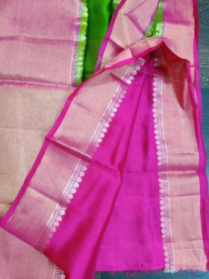 Banaras spun silk sarees with blouse (7)