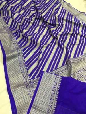 Banaras very soft semi georgette sarees (20)