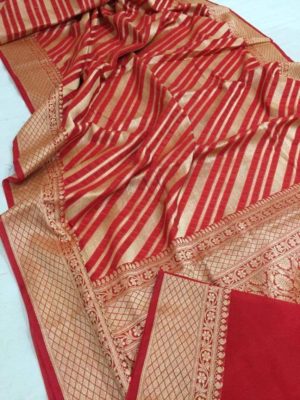 Banaras very soft semi georgette sarees (8)