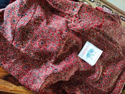 Beautiful ajrakh print sarees (15)