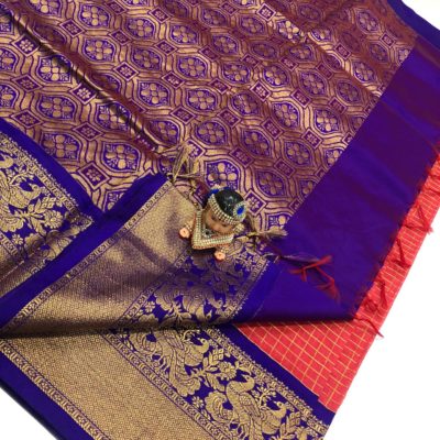 Chanderi kanchi kuppadam sarees bwith blouse (17)