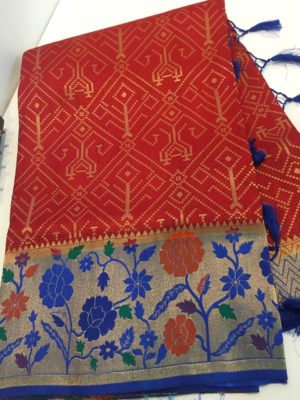 Designer fancy banaras allover silk sarees (6)