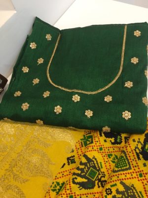Designer moonga banaras patola silk sarees (2)