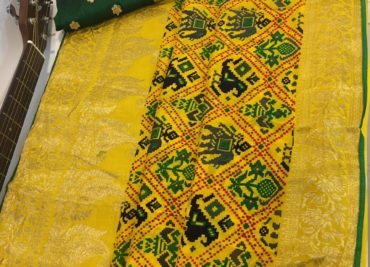 Designer moonga banaras patola silk sarees (5)