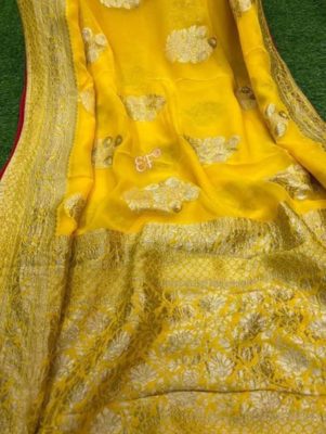 Exclusive collection of pure georgette sarees (6)
