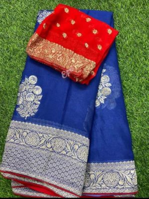 Exclusive collection of pure georgette sarees (9)