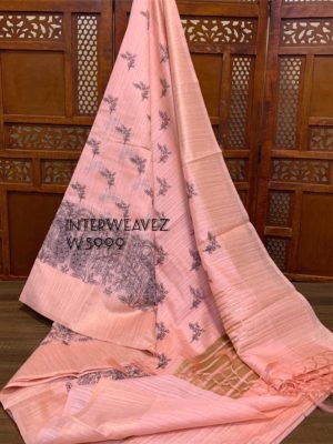 Exclusive matka blends with embroided sarees (5)