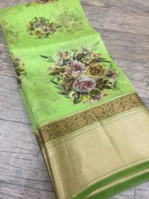 Exclusive new design kora printed sarees (16)