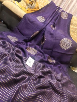 Exclusive new design of linen sarees (11)